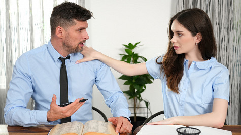 Tutor Seduction – Liz Ocean, Christof Cale on Passion HD