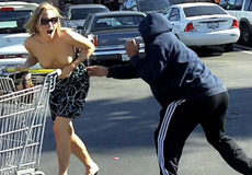 Lady Forgets Something At The Market. with Public Violations by PornPros