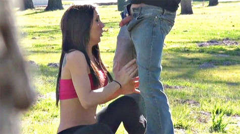 Public Flasher Surprise Yoga Chick with Amy Brooke by PornPros
