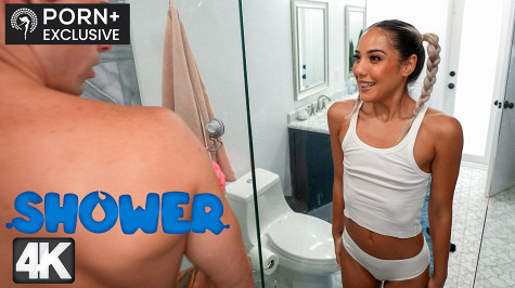 slipped on his dick in the shower🚿💦 – CC Wilde, Austan T on Shower 4K