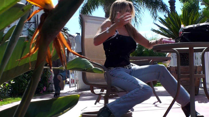 Blonde Suprise Violation