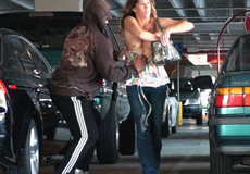 Guy Stalks Hot Milf!