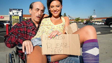 Helping the Homeless with Ivy Winters by PornPros