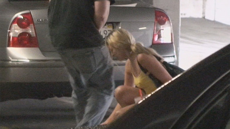 Blonde Gets Unsuspected Cum Blast with Public Violations by PornPros